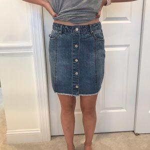 Jean Skirt